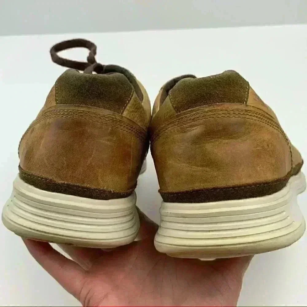 Rockport mens dress sports sz 11 45 brown leather